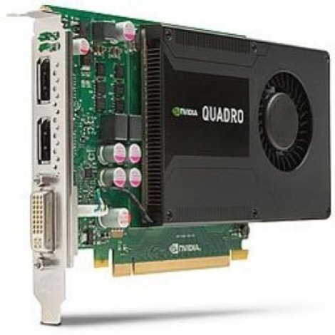 HP 766882-001 | NVIDIA Quadro K2000 PCIe X16 2GB GDDR5 SDRAM Graphics Card
