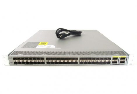 Cisco N3K-C3064PQ-10GX-1 | Nexus 3064-X 48 x Ports 10GBase-X + 4 x Ports QSFP+ 1U Rack-mountable Layer 3 Managed Gigabit Ethernet Network Switch