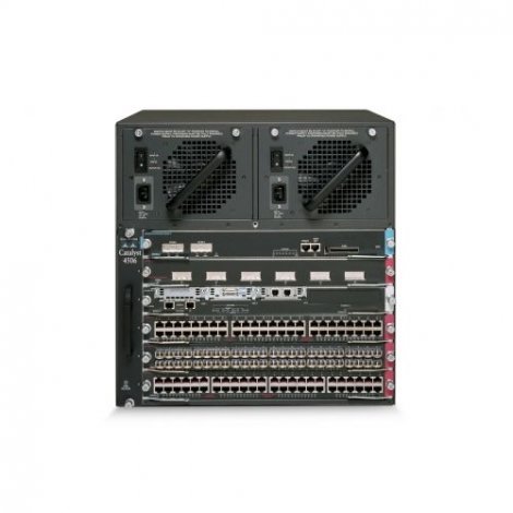 Cisco WS-C4506-S2+96-RF | Catalyst 4506 96-Port Managed Rack-Mountable Switch