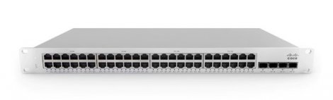 Cisco MS210-48-HW | Meraki MS210-48LP 48 x RJ-45 Ports PoE+ 10/100/1000Base-T + 4 x SFP Uplink Ports + 2 x Stack Ports Layer 2 Gigabit Ethernet Access Switch