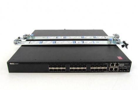 Dell YKR9N | Networking N3000 Series N3024P 24 x RJ-45 Ports PoE+ 10/100/1000Base-T + 2 x SFP Ports + 2 x SFP+ Ports Layer 3 Managed 1U Rack-mountable Gigabit Ethernet Network Switch