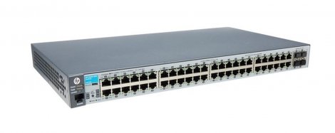 HP J9775A#ABA | 2530 Series 2530-48G 48 x RJ-45 Ports 10/100/1000Base-T + 4 x SFP Ports Layer 2 Managed Rack-mountable Gigabit Ethernet Network Switch