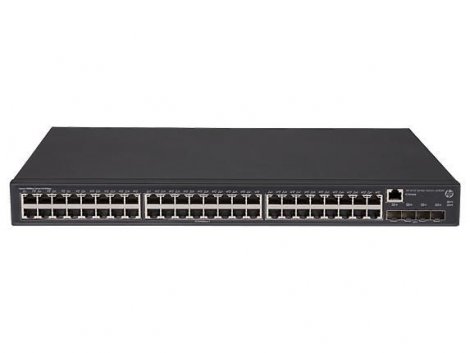 HP JG934A | FlexNetwork 5130 Series 5130-48G-4SFP+ 48 x RJ-45 Ports 10/100/1000Base-T + 4 x SFP+ Ports Layer 3 Managed Rack-mountable Gigabit Ethernet Network Ei Switch