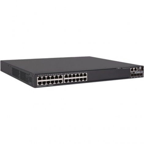 HP JH149A | FlexNetwork 5510 Series 5510-24G-SFP-4SFP+ 16 x Ports 1000Base-X + 8 x Ports Dual-Personality RJ-45/SFP + 4 x Ports SFP+ Layer 3 Managed 1U Rack-Mountable Gigabit Ethernet Network HI Switch