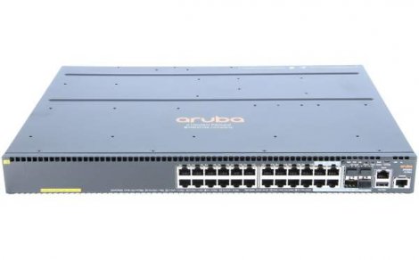 HP JL320A#0D1 | Aruba 2930M Series 2930M-24G-PoE+ 20 x RJ-45 Ports PoE+ 10/100/1000Base-T + 4 x Dual Personality RJ-45 PoE+ /SFP Ports Layer 3 Managed Rack-mountable Gigabit Ethernet Network Switch