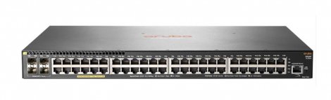 HP JL256A#ACC | Aruba 2930F Series 2930F-48G-PoE+-4SFP+ 48 x RJ-45 Ports PoE+ 10/100/1000Base-T + 4 x SFP+ Ports Layer 3 Managed Rack-mountable Gigabit Ethernet Network Switch
