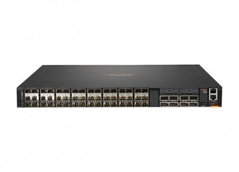 HP JL625A | Aruba 8325-48Y8C 48 x Ports 25GbE SFP+ + 8 x Ports 100GbE QSFP28 1U Rack-mountable Layer 3 Managed Back-to-Front Airflow Gigabit Ethernet Network Switch