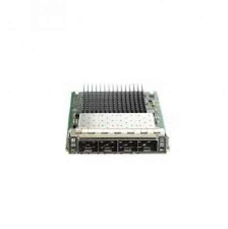 Dell WK9RR | E810-XXVDA4T Quad-Ports 10/25GbE SFP28 PCIe 4.0 x16 Low Profile Network Adapter