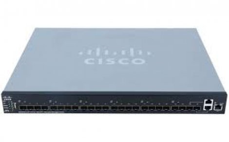 Cisco SG550XG-24F-K9 | Small Business 550X Series 24 x Ports SFP+ 10GBase-T Layer 3 Managed Rack-mountable Gigabit Ethernet Network Switch