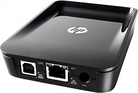 HP J7942-61033 | JetDirect EN3700 1-Port 10/100Base-T Fast Ethernet RJ-45 Hi-Speed USB 2.0 External Print Server