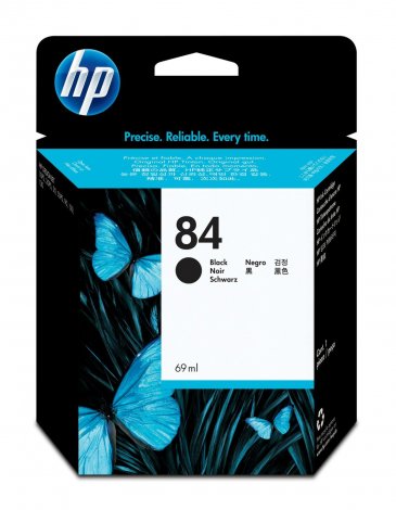 HP C5016-80014 | No.84 Dye Black Ink Cartridge (69ml)