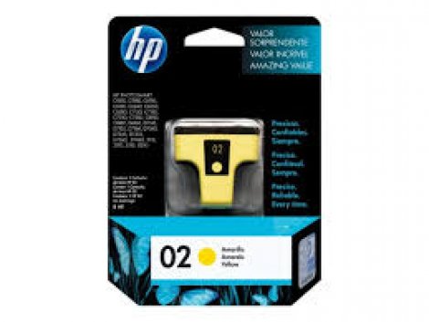HP C8773WL | 02 Yellow Ink Cartridge Yellow Inkjet