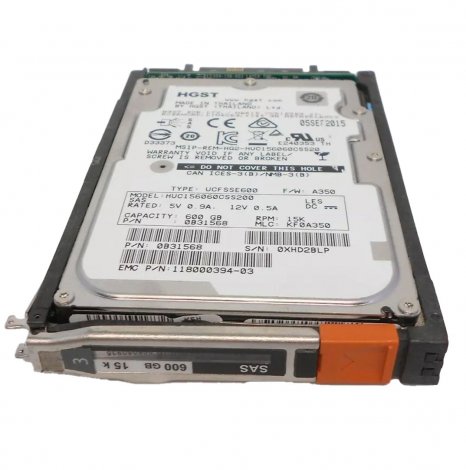 EMC 005051146 | 400GB SAS 6GB/s 3.5-inch Solid State Drive (SSD)
