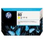HP C4848-80134 | No. 80 High Capacity Yellow Ink Cartridge (350ml Ink)