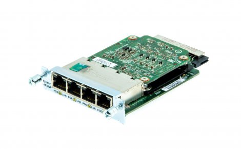 Cisco EHWIC-4ESG | 4 x Ports 10/100/1000Base-T Enhanced High Speed WAN Interface Card
