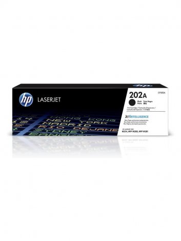 HP CF500A | 202A Black LaserJet Toner Cartridge for Color LaserJet Pro M254dw / M254nw / MFP M280nw