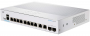 Cisco CBS250-8T-E-2G-NA | Business 250 Series 8 x Ports 1000Base-T + 2 x Ports Combo SFP 1U Rack-mountable Layer 3 Managed Smart Switch