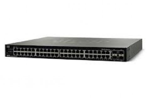 Cisco SRW248G4 | Small Business 300 Series 48-Port 48 x 10/100 + 2 x combo Gigabit SFP + 2 x 10/100/1000 Layer 3 Managed Gigabit Ethernet Network Switch