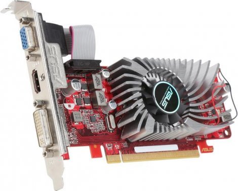 ASUS RADEONHD6570 | Radeon HD 6570 1GB DDR3 GPU 1xHDMI 1xDVI Video Graphics Card