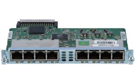 Cisco EHWIC-D-8ESG= | 8-Ports 10/100/1000Base-TX PoE Ethernet Interface Module
