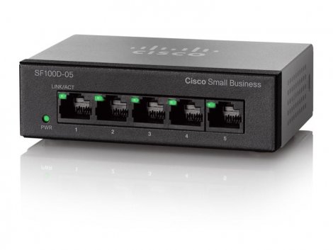 Cisco SF90D-05 | 90 Series 5 x Ports 10/100Base-T Unmanaged Fast Ethernet Network Switch