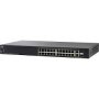 Cisco SG250-26HP-K9NA-RF | Small Business 250 Series SG250-26HP 24 x Ports PoE+ 10/100/1000Base-T + 2 x Ports Combo SFP Rack-Mountable Layer 2 Managed Gigabit Ethernet Network Switch