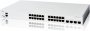 Cisco CBS250-24T-4X-NA | Business 250 Series 24 x RJ-45 Ports PoE+ 10/100/1000Base-T 4 x SFP Ports Layer 2 Managed Rack-mountable Gigabit Ethernet Network Switch
