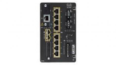 Cisco IE-3400-8P2S-E | Catalyst 3400 Rugged Series IE-3400-8P2S 8 x Ports PoE+ 10/100/1000Base-T + 2 x Ports SFP Layer 3 Managed Gigabit Ethernet Network Switch