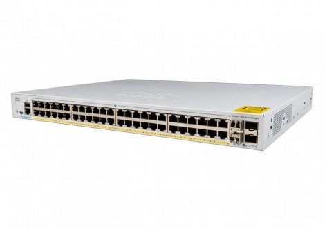 Cisco C1000-48P-4G-L-RF | Catalyst 1000 Series 48 x Ports PoE+ 10/100/1000BaseT + 4 x SFP Ports Layer 2 Managed Gigabit Ethernet Network Switch