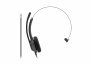 HS-W-321Q-C-USBC | Cisco 321 Wired Single On-Ear Carbon Black USB-C RJ-9 Headset