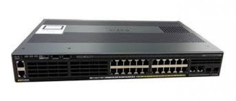 Cisco WS-C2960X-24PSQ-L | Catalyst 2960-X Series C2960X-24PS 24 x RJ-45 Ports PoE 10/100/1000Base-T + 4 x SFP Ports Layer 3 Managed 1U Rack-Mountable Gigabit Ethernet Network Switch