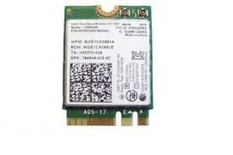 Intel 784649-005 | 7260NGW Dual Band Wireless-N 7260 Bluetooth 4.0 Card