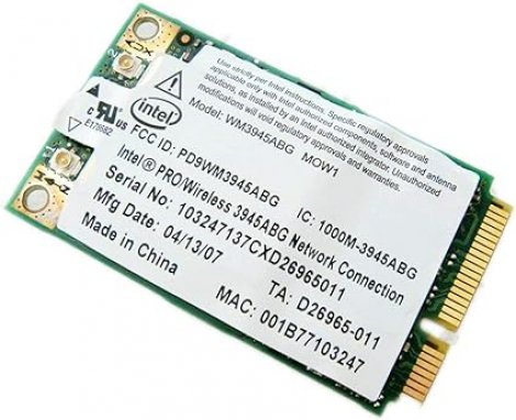 Intel WM3945ABG-06 | Wireless, Mini PCI 8021.11 A/B /G