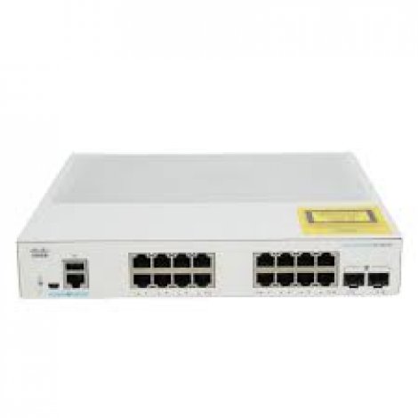 Cisco CBS250-16T-2G-NA | Business 250 CBS250-16P-2G 16 x Ports PoE+ 10/100/1000Base-T + 2 SFP Ports Layer 2 Managed Rack-mountable Gigabit Ethernet Network Switch