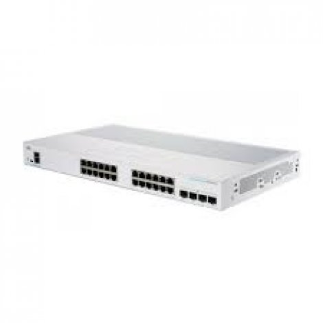 Cisco CBS220-24T-4G-NA | Business 220 CBS220-24P 24 x Ports 10/100/1000Base-T + 4 x SFP Ports Layer 2 Managed Gigabit Ethernet Network Switch