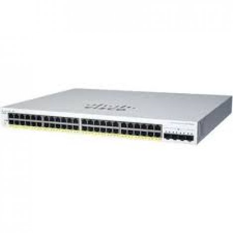 Cisco CBS220-24P-4X-NA | Business 220 Series CBS220-24P-4X 24 x Ports PoE+ 10/100/1000Base-T + 4 x SFP+ Ports Layer 2 Managed Rack-mountable Gigabit Ethernet Network Switch