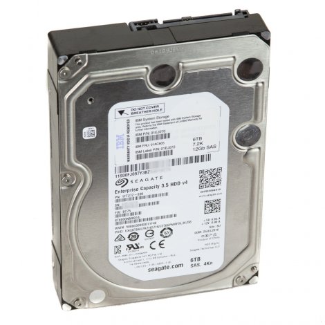 IBM 01EJ070 | 6TB SAS 12GB/s Nearline 7200RPM 3.5-inch Internal Hard Drive with Tray for Storwize V5000 G2