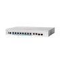 Cisco CBS350-8MP-2X | Business 350 8 x RJ-45 Ports PoE+ 2.5GBase-T 2 x RJ-45/SFP+ Combo Ports Layer 3 Managed Rack-mountable Gigabit Ethernet Network Switch