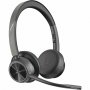 77Z32AA | HP Poly Poly Voyager 4320 Bluetooth Stereo Headset with BT700 USB-C Dongle and Charging Stand