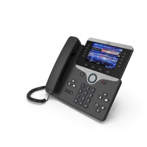 Cisco CP-7861-3PW-NA-K9 | Unified 7861 396 x 162 Pixels 3.5-Inch DDS + 2 x Ports 10/100Base-TX Black Wall-mountable IP Phone