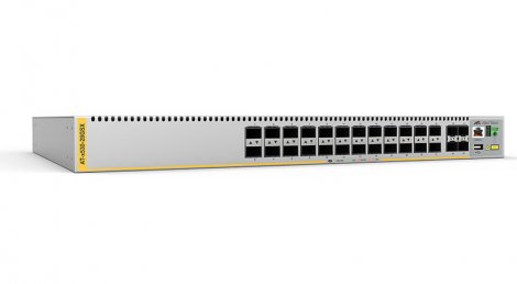 Allied Telesis AT-X530-28GSX-10 | 24x 100/1000Bast-T SFP Stackable Managed Switch with 4x SFP+ Ports and 2x Fixed PS