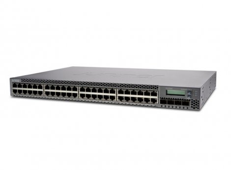 Juniper EX3300-48T-BF | EX3300 Series EX3300-48T 48 x RJ-45 Ports 10/100/1000Base-T Layer 3 Managed 1U Rack-mountable Stackable Gigabit Ethernet Network Switch