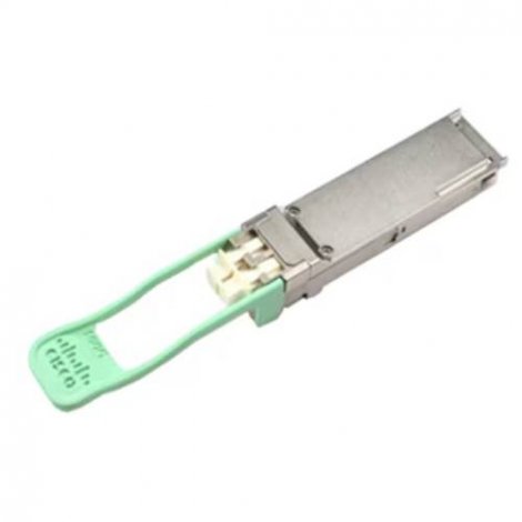 Cisco QSFP-100G-FR-S | 100Gbps Single-Mode Fiber 100GBase-FR 1310nm 2km DOM Duplex LC/UPC QSFP28 Transceiver Module