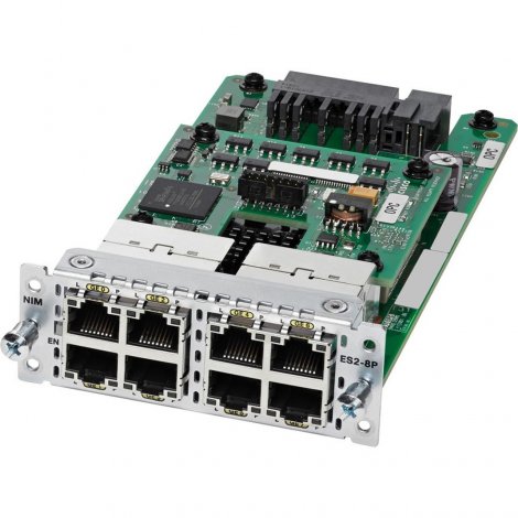 Cisco NIM-ES2-8P | 8-Port Gigabit Ethernet LAN Switch Network Interface Module