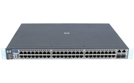 HP J4899A | ProCurve 2600 Series 2650 48-Ports RJ-45 10/100Base-TX + 2-Ports RJ-45 GE + 2-Ports SFP(mini-GBIC) Layer 3 Managed 1U Rack-mountable Stackable Fast Ethernet Network Switch