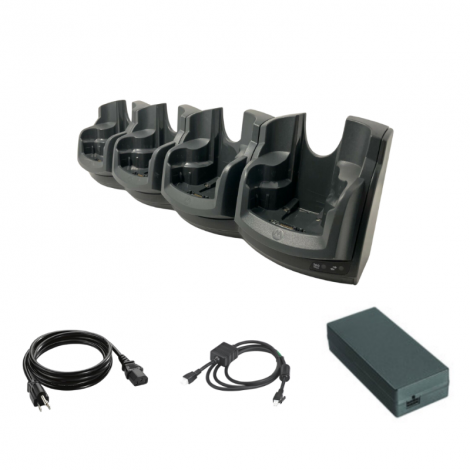 Motorola CRD7X00-4000CR | 4-Slot USB Charging Cradle for MC70 MC75 and MC75A Series