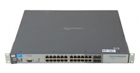 HP J9049A | ProCurve 2900 Series 2900-24G 20-Ports RJ-45 1000Base-T + 4-Ports Dual Personality RJ-45/SFP + 2-Ports CX4 Ports + 2-Ports X2 Ports Layer 3 Managed Rack-mountable Stackable Gigabit Ethernet Network Switch