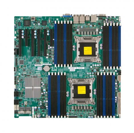 Supermicro X9DAX-ITF-O | Dual LGA2011/ Intel C602/ DDR3/ SATA3/USB3.0/ A/V/2GbE/ Enhanced EATX Server Motherboard