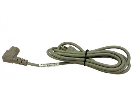 HP 8120-6805 | Right Angle 18 AWG 7.5 FT Flint Gray Power Cord