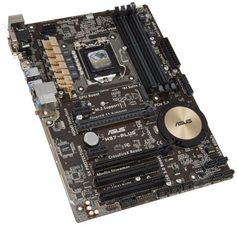 H97-PLUS | Asus Socket LGA1150 Intel H97 Chipset ATX System Board (Motherboard)